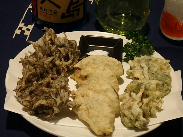 沖縄風天ぷら盛合せ